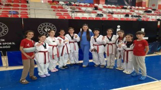 Bozüyüklü taekwondocular başarılarıyla göz doldurdu