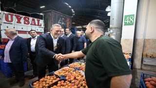BTSO Başkanı İbrahim Burkaydan Bursa Kent Haline ziyaret