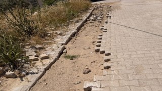 Buldanda internet altyapı çalışması sebebiyle bozulan yollar vatandaşları mağdur etti