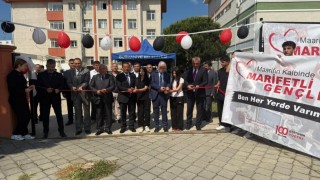 Burhaniyede Teknoloji Tasarım ve Görsel Sanatlar Sergisi açıldı