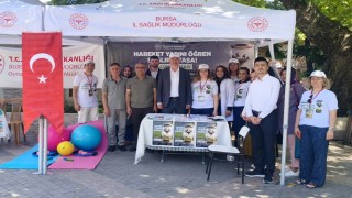 Bursada hareket yaşını öğren kampanyasına yoğun ilgi