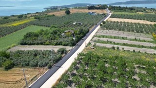 Büyükşehir ile Karacabeyde de ulaşım yolunda