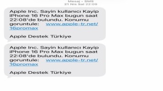 Çalınan iPhonelar için yeni dolandırıcılık yöntemi: Appledan gelmiş gibi mesaj atıp telefonu ele geçiriyorlar