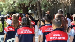 Çanakkalede Genç Gıda Denetçileri yetiştirilmeye devam ediliyor