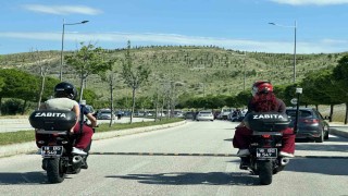 Çankırıda YKSye geç kalan adayların yardımına zabıta ekipleri yetişti