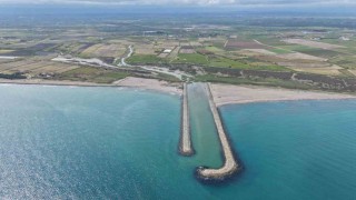 Çarşamba Dumanlı Denize Çıkış Yapısı tamamlandı