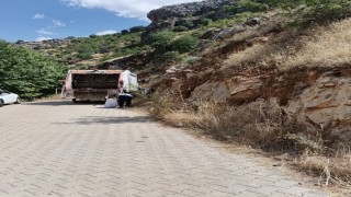 Çermikte turizm bölgesinde temizlik