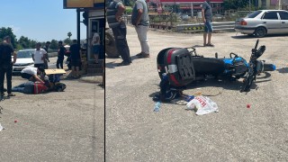 Cevdetiye’de Traktör ile Motosiklet Çarpıştı: 1 Yaralı