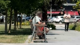 Ceza yedi Sigarayı bıraktım diyerek paketi çöpe attı
