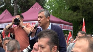 CHP Grup Başkanı Özgür Özel Burdurda