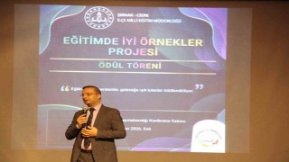 Cizrede Eğitimde İyi Örnekler Projesi ödül töreni