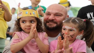 Çocuklar Ata Festle yaza merhaba dedi
