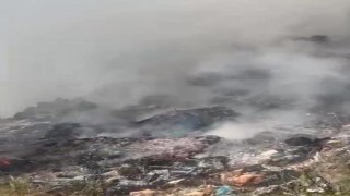 Çöp döküm alanındaki yangın ormana sıçradı