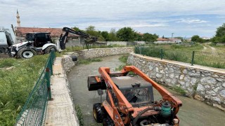 Çorumda dere yataklarında temizlik seferberliği