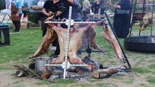 Çorumda gastronomi şöleni hem damaklara hem gözlere hitap etti