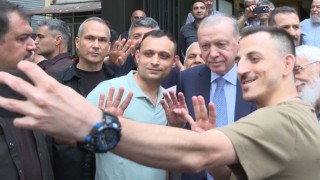 Cumhurbaşkanı Erdoğan Beyoğlunda vatandaşlarla buluştu