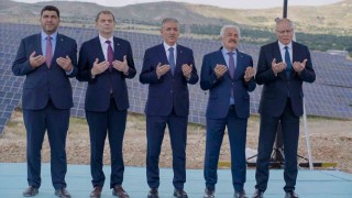 Cumhurbaşkanı Erdoğan, Mardindeki Artuklu Depolamalı GES açılışına canlı yayınla bağlandı