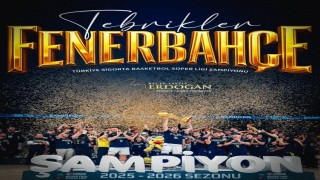 Cumhurbaşkanı Erdoğandan, Fenerbahçe Bekoya tebrik mesajı