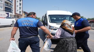 Denizli Büyükşehir zabıtası dilencilere geçit vermiyor