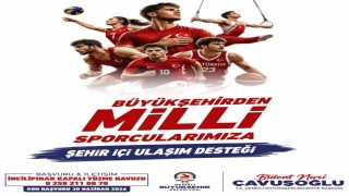 Denizli Büyükşehirden milli sporculara ücretsiz ulaşım desteği