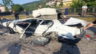 Devrek-Ankara karayolunda kaza: 1 yaralı