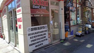 Devrekte kurallar uymayan işyeri mühürlendi