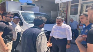 Dicle Kaymakamı Atış, esnaf ve vatandaşlarla bir araya geldi