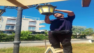 Didim Belediyesinden parklarda bakım ve yenileme çalışması