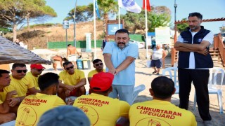 Didimde cankurtaranlara ilk yardım eğitimi verildi