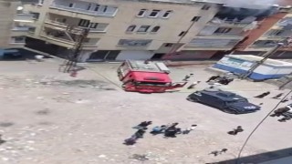 Diyarbakırda korkutan yangın: Ev kül oldu