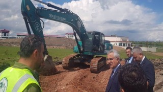 DSİ bölge müdürü Kotan, Ardahanda çalışmaları yerinde inceledi