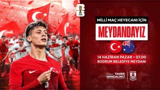 Dünya Kupası heyecanı Bodrum Belediye Meydanında yaşanacak
