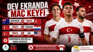 Dünya Kupası heyecanı Nevşehirde dev ekranda yaşanacak