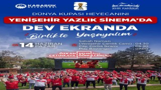 Dünya kupası heyecanı Yenişehir Yazlık Sinemasında yaşanacak