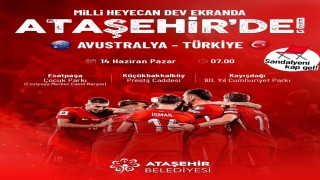 Dünya Kupasındaki milli heyecan dev ekranda