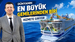 Dünyanın En Büyük Gemilerinden Biri Hizmete Giriyor