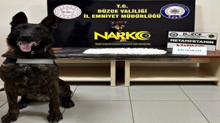 Düzcede 1 kilogram metamfetamin ele geçirildi, 1 kişi tutuklandı