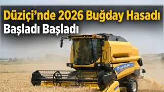 Düziçi’nde 2026 Buğday Hasadı Başladı