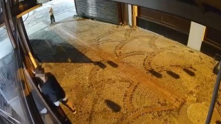 Edirnede çocuk hırsızlar kameraya yansıdı