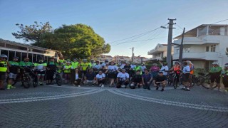 Edremitte pedallar özel güvenlik görevlileri için döndü