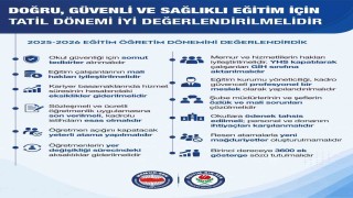 Eğitim Bir-Sen: Güvenli ve sağlıklı eğitim için tatil dönemi iyi değerlendirilmeli