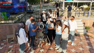 Ekinözünde astronomi ve gökyüzü gözlem şenliği düzenlendi