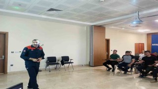 Elazığda arama-kurtarma ve trafik kazalarına müdahale eğitimi