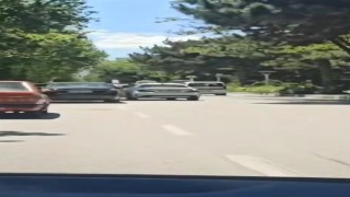 Elazığda tehlikeli şerit değiştiren sürücüye ceza