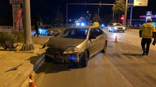 Elazığda trafik kazası: 1 yaralı