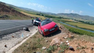 Elazığda trafik kazası: 1 yaralı