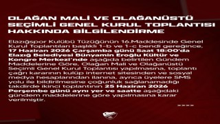 Elazığsporda genel kurul tarihi netleşti