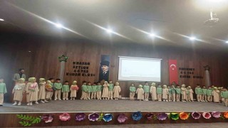 Emette 4-6 Yaş Kuran kursu öğrencilerinden yıl sonu gösterisi