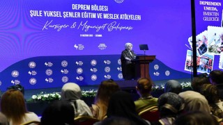 Emine Erdoğan: Kadınların ekonomik hayata katılması, afet sonrası toparlanma döneminde büyük öneme sahiptir