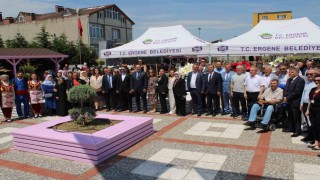 Ergenede Sanata dokunan hayatlar sergisi açıldı